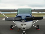 飛行機の顔