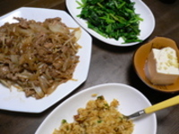 簡単夜御飯