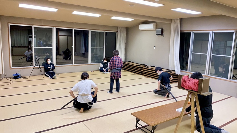 5月1日の練習風景 5月1日の練習風景