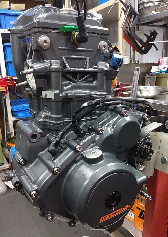 KTM RC250 エンジン完成です! KTM RC250 エンジン完成です!