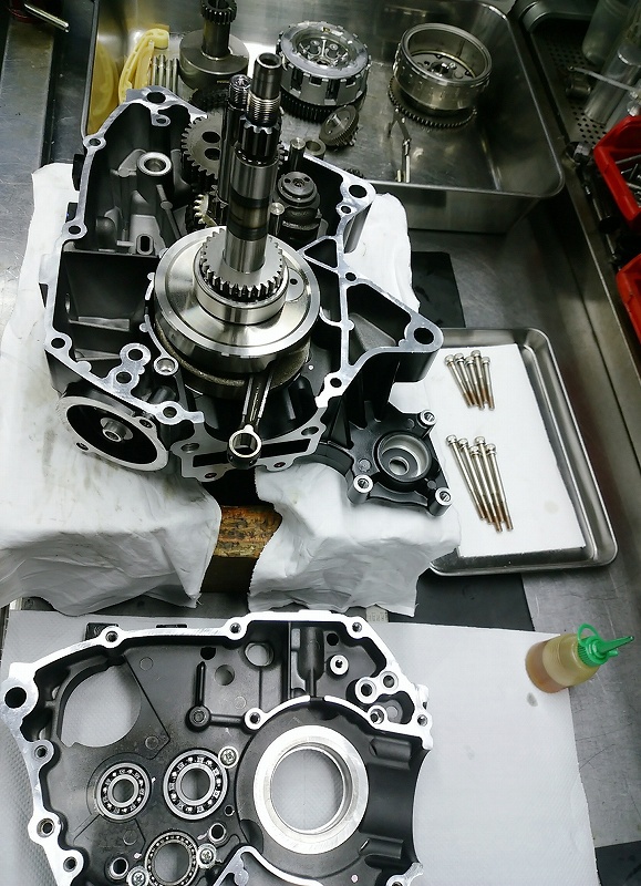 鈴鹿ミニモト参戦用エンジン 完成 鈴鹿ミニモト参戦用エンジン 完成