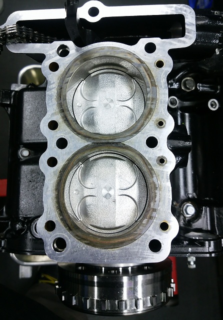 Ninja250Rエンジンも完成 Ninja250Rエンジンも完成