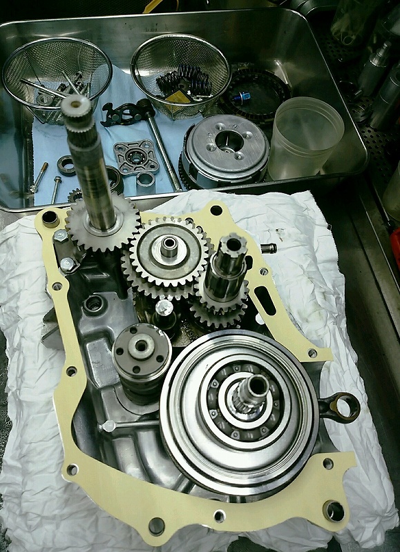ST100エンジン完成 ST100エンジン完成