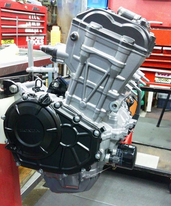 CBR250RRエンジン完成しました。