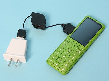 USB→ACアダプタ