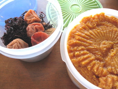 梅干と味噌
