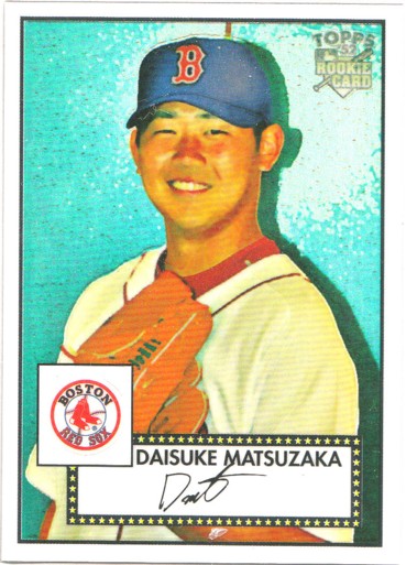 松坂大輔 ルーキーカード
