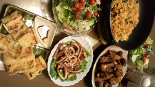 夕食ですよ♪
