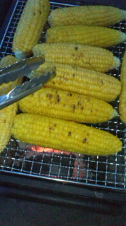 焼とうもろこし~だよ~♪