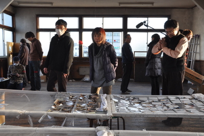 1月8日の写真洗浄活動
