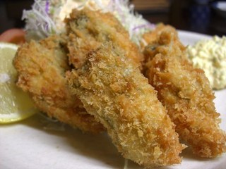 牡蠣フライ始まりました 牡蠣フライ始まりました
