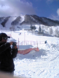 今年のスキー訓練は 朴の木平スキー場
