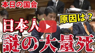 【3月13日 本日の国会】日本人、謎の大量死。原因は?#ワクチン後遺症 #ワクチン関連死 #超過死亡 #静岡県 【3月13日 本日の国会】日本人、謎の大量死。原因は?#ワクチン後遺症 #ワクチン関連死 #超過死亡 #静岡県