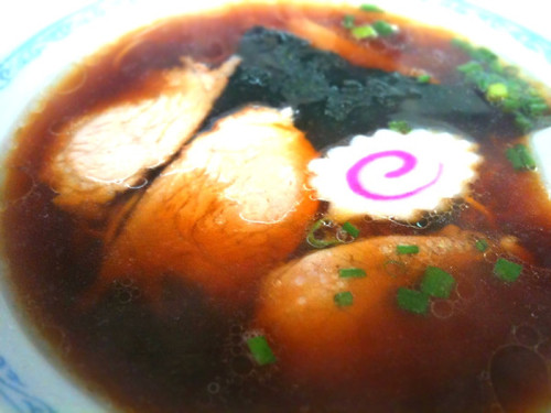 天竜二俣の「さいとうラーメン」で昔ながらのラーメンを食す