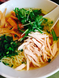 ＊＊さっぱりラーメン「鳥そば」＊＊ 2014/08/02 17:42:58