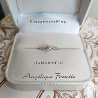 お客様の婚約指輪をご紹介❤