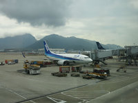 flight of ANA flights to Hong Kong International Airport from Centrair did not enjoy Entertainment
