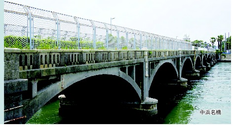 ☆浜名湖を渡る橋、中浜名橋と西浜名橋☆
