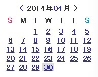 アクセスアップを目指して4月は毎日ブログ更新しました。結果はいかに。 2014/05/02 12:00:00