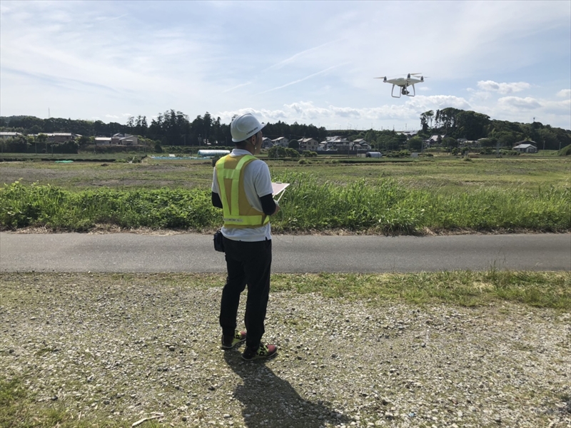 ドローンレーザーで測量イノベーション！ 静岡県袋井市の「株式会社 