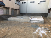 【住宅新築工事】基礎工事完了しました。 2018/02/27 10:00:00