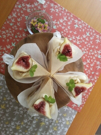 新作・加糖味いちじくのショートケーキ