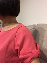 ピンクのトップスで、気分を変えて。 2017/06/22 18:56:19