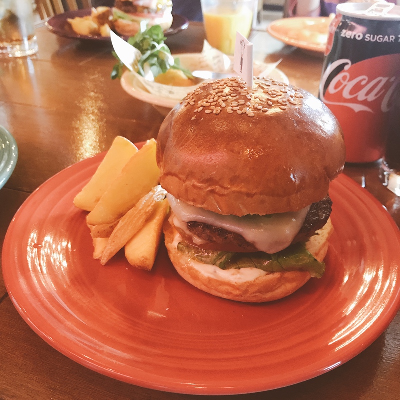 ハイミールでハンバーガー！！