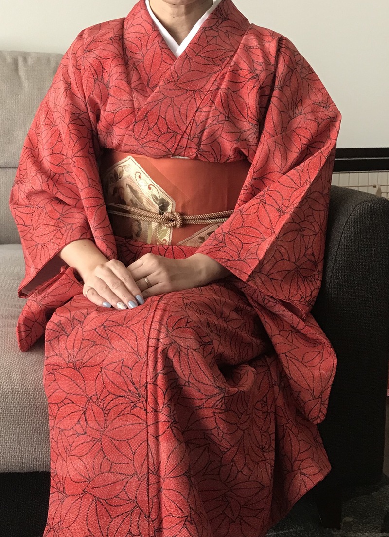 赤の勝負着物！！！