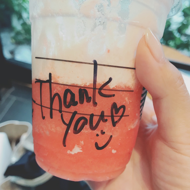 スタバのベリーベリーマッチフラペチーノ