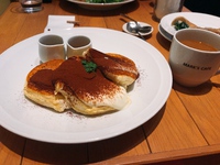 マークスカフェでパンケーキ 2018/01/06 19:42:24
