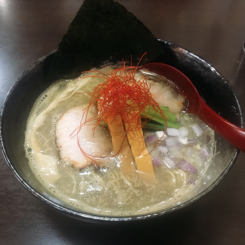 「麺屋Kazu-G」の煮干しラーメン！！