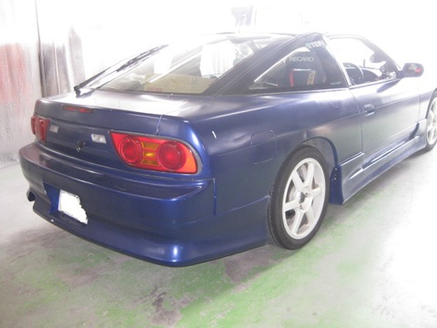 日産 180sx 全塗装 オートガレージａｔｙ ｓ エイティーズ