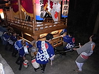 古人見町「若御子神社例祭」　本祭