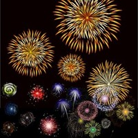平口の花火