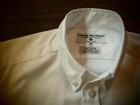 JAMES MORTIMER / acorn OXFORD B.D. Shirt