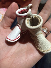 ブーツ作り一時中断 2015/01/06 18:23:48