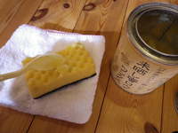 蜜蝋ワックスの塗りかた