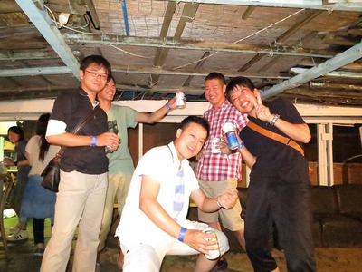 師範初主催の100人バーベキューin水明館（前編）