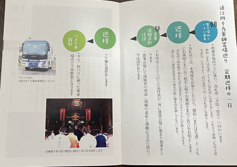 お薬師様巡り