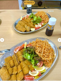 ビュッフェスタイルの昼食＠食事に関する新たな取り組み