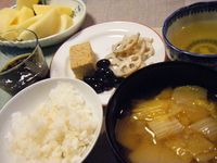我が家の朝ごはん