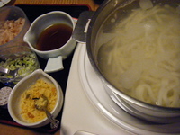 夕食