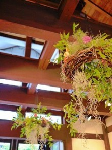 花とアロマ演出☆