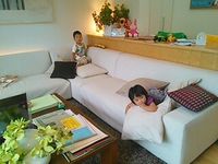 積水ハウスの展示場でレッスン