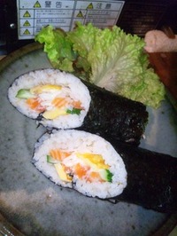 恵方巻〜〜o(^-^)o 2011/02/03 20:59:06