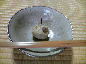 秋の和のスイーツ　（茶道）