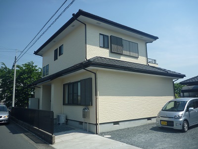 塗替工事完成です。