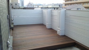 ウッドデッキ施工＾＾/