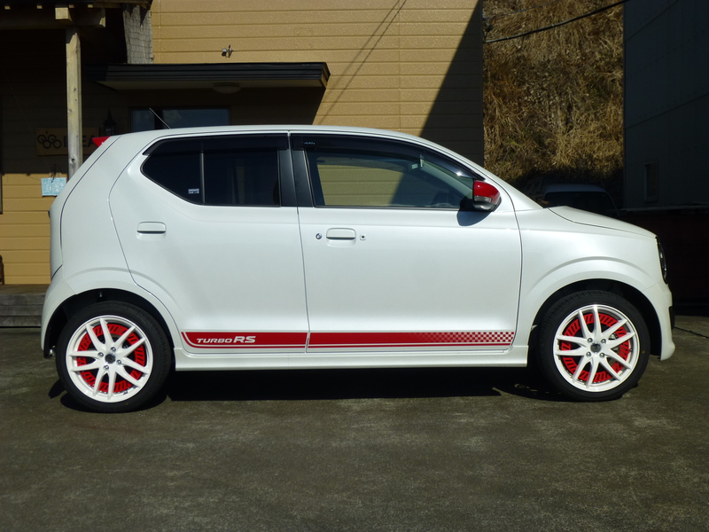 アルトターボRS、更にスポーティーになったねー♫